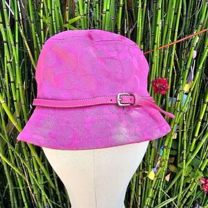 vintage coach y2k bucket hat